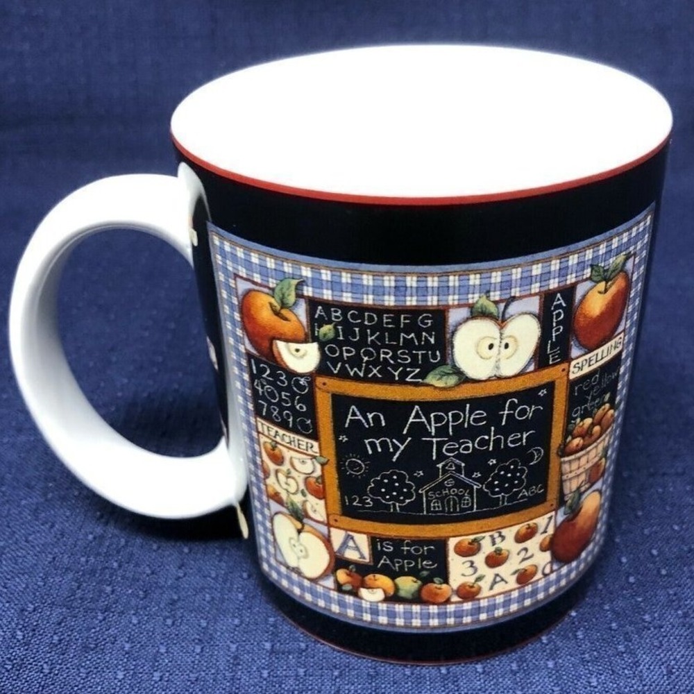 Teacher Coffee Mug Lang and Wise An Apple for My Teacher Tea Cup Home‎ School